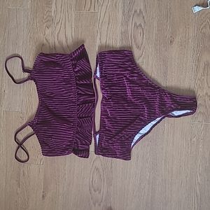 XL Cupshe High Waisted Two Piece